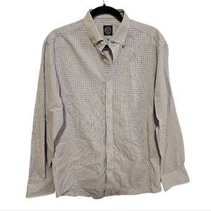 Q CLOTHIER Purveyors Of Fine Menswear Plaid Dress Shirt -‎ Size 16